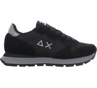 Sun68 Sneaker Ally Gold Silver Z45202 Pelle e Tessuto Nero Grigio Medio Donna