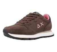 SUN68 Sneaker Ally Solid in Nylon e Suede Giallo Limone