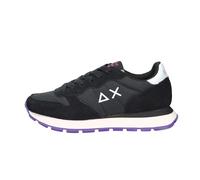 SUN68 Sneaker Ally Solid in Nylon e Suede Giallo Limone