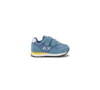 SUN68 Sneaker Bambino Boy's Tom Solid in Nylon e Suede Z36301F 805016168065