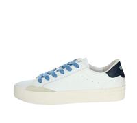 SUN68 Uomo Street Leather Bianco Blue Z34140 0107 Bianco, 41