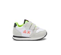 SUN68 Sneaker Boy's Tom Fluo (First Step) Z45302F (01 - Bianco, Sistema Taglie Calzature EU, Bimbo (0-5 Anni), Uomo, Numero, Media, 21)