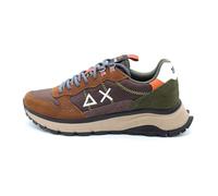 SUN68 Sneaker Fire & Camping in Cordura e Suede Marrone Uomo Marrone, 41