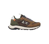 SUN68 Sneaker Fire & Camping in Cordura e Suede Marrone Uomo Marrone, 42