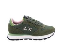 SUN68 Sneaker Ally Solid in Nylon e Suede Giallo Limone