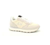 SUN68 Z44202 Sneakers Con Lacci In Tessuto/camoscio Donna BIANCO PANNA 41
