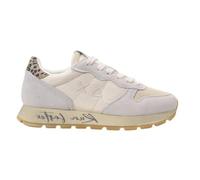 SUN68 Sneaker Running Ally Vintage in Suede/Nylon Bianco Panna Donna D25SU16 Z44207 36
