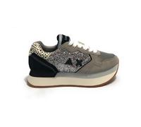 Sun68 - Sneaker Running Glitter Argento Donna - - Shoes - Donna - Grigio - 37 EU