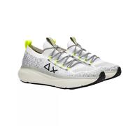 SUN68 Sneaker Uomo Z34127 JUPITER KNIT P-EP Tessuto Tecnico 01 BIANCO
