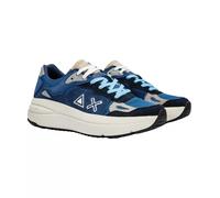 SUN68 Sneaker Uomo Z34128 JUPITER SUEDE P-EP Camoscio 80 AVIO SCURO
