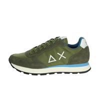SUN68 Z35101 Sneakers Con Lacci In Tessuto/camoscio Uomo MILITARE 44