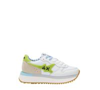 Sun68 sneakers Big Stargirl Spongee Logo bianco verde lime 41