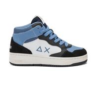 SUN68 Sneakers Boy's Big Basket Evo Mid (Kid) Z45350K Colore 11 Nero (Sistema Taglie Calzature EU, Adolescente, Uomo, Numero, Media, 34)