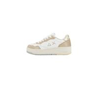 SUN68 Sneakers Donna 35234 Basket Pelle Bianca n 41
