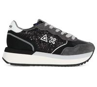 SUN68 Sneakers Donna Basse con Platform Z44217 11 Big Ally Glitter Taglia 40 Nero