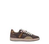 Sun68 sneakers donna Urban Street in pelle e suede marrone