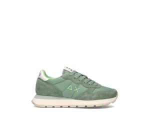 Sun68 Sneakers Donna Verde Pelle Scamosciata, Tessuto Z36201-84-A126955