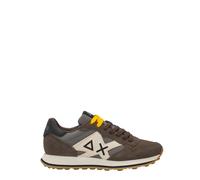 Sun68 sneakers Jaki 2.0 Bicolor in suede e tessuto marrone