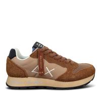 SUN68 - Sneakers marrone con riporti beige per uomo