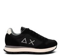 SUN68 - Sneakers nera con riporti bianchi per uomo
