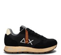 Sun68 Scarpe sneakers pelle e tessuto tecnico uomo TOM VINTAGE NERO