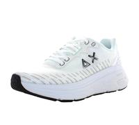 SUN68 Sneakers Uomo Basse Z35126 01 Jupiter Air Mesh Taglia 42 Bianco