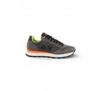 Sun 68 Sneaker Tom Fluo in nylon e suede Grigio Taglia 43