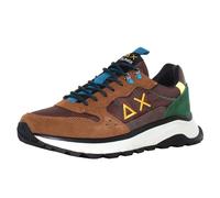 SUN68 Sneakers Uomo Z44128 08 Fire And Camping Taglia 46 Marrone