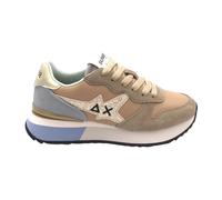 Sun68 - Stargirl Glitter Logo Sneakers - - Shoes - Donna - Beige - 39 EU