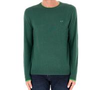 SUN68 Sun 68 Maglia Round Double Rib Verde Scuro - Small
