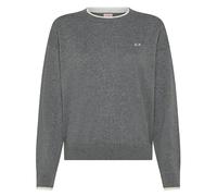 SUN68 Sun 68 Maglia Round Neck Double Rib L/S Colore Grigio Scuro - Large