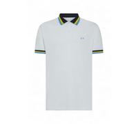 SUN68 Sun 68 Polo Uomo Collar MULTISTRIPES Bianco - Medium