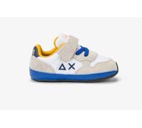 SUN68 Shoes Z44301N Boy's Tom Solid Nylon (New Born) Colore 01 Bianco (01 Bianco, Sistema Taglie Calzature EU, Neonato, Numero, Media, 19)