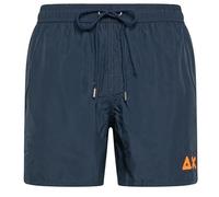 SUN68 Swim Pant with Logo Fluo Taglia M