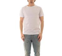 SUN68 T-Shirt Jersey Mercerized S/S Bianco Bianco 01 3XL