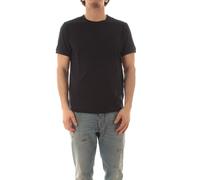 SUN68 T-Shirt Jersey Mercerized S/S Blu Navy Blue 07 3XL