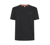 SUN68 T-Shirt Uomo Solid t34123 Nera Manica Corta Logo Cotone PE24 S