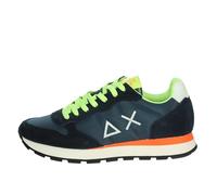 SUN68 Tom Fluo, Oxford Piatto Uomo, Blu Navy, 44 EU