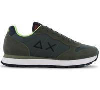 SUN68 Tom Fluo Sneakers Militari Verde Z46102-74 Scarpe Uomo Nuove