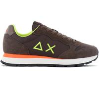SUN68 Tom Fluo - Uomo Sneaker Braun Z44102-08 Fashion Scarpe Tempo Libero Nuovo