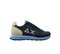 SUN68 Z35108 Sneakers Con Lacci In Tessuto/camoscio Uomo NAVY BLUE 46