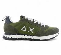 SUN68 Tom Snake - Uomo Sneaker Verde Z35104-19 Sport Casual Scarpe Sun 68 Nuovo