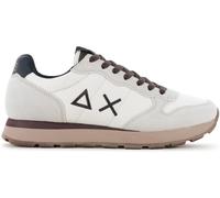 SUN68 Tom Solid Sneaker Uomo Scarpe Bianche/Braun Z46101-31 Nuove