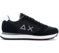 SUN68 Tom Solid Sneakers Uomo Nero Z46101-11 Low Top Freizeischuh Nuovo