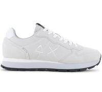 SUN68 Tom Suede Suede Uomo Scarpe Casual Sneakers Bianche Grigie Z46106-01 Nuove