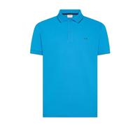 Sun68, ,Tops ,Uomo ,Blu ,3XL Small Stripe Polo On Collar S/S