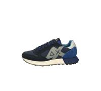SUN68 Sneaker Jaki 2.0 Solid Suede/Nylon 07 Navy Blue Taglia Scarpa: 42