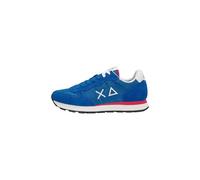 SUN68 Uomo Sneakers Basse Z36101 Pelle Blu 45