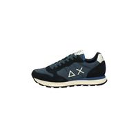 SUN68 Uomo Sneakers Basse Z36101 Pelle Blu Scuro 43