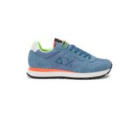 SUN68 Uomo Sneakers Basse Z36102 Pelle Blu Chiaro 45